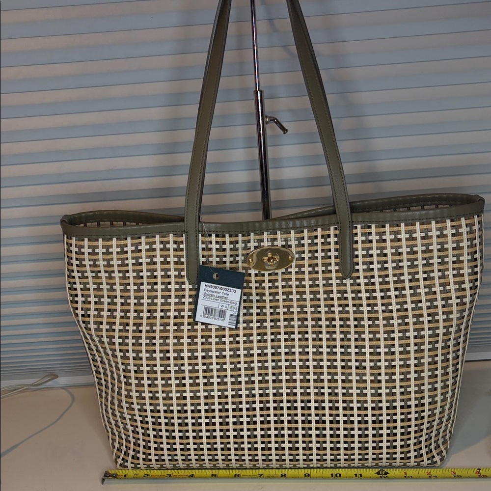 Mulberry Bayswater Woven Tote Bag all leather weave